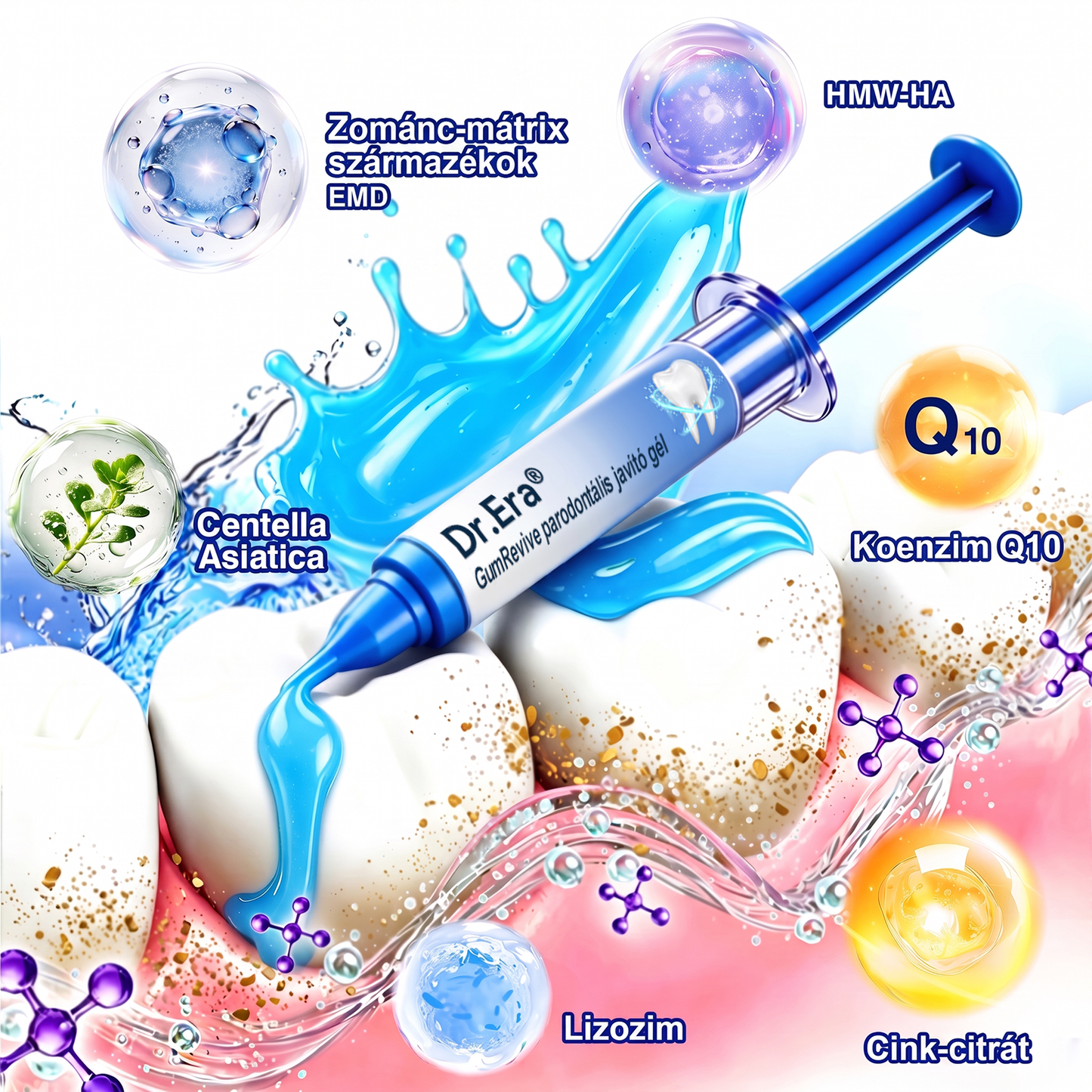 匈牙利牙齿🇭🇺🏅🦷🛡️ Dr.Era® GumRevive Parodontális Regeneráló Gél 💎（副本）