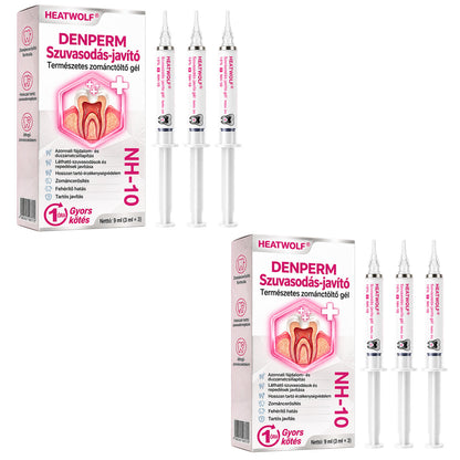 ⭐👨‍⚕️🦷HEATWOLF® DenPerm – Természetes fogzománc-töltő gél a fogszuvasodás helyreállítására🐟🐟