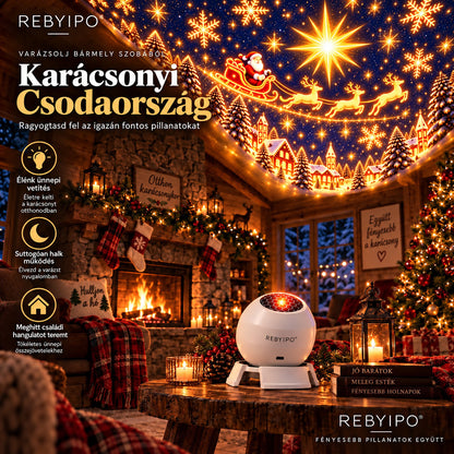 REBYIPO®🎅🎁 Varázslatos karácsonyi fények ✨ Gyújtsd fel az ünnep varázsát🎄