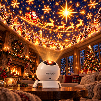 REBYIPO®🎅🎁 Varázslatos karácsonyi fények ✨ Gyújtsd fel az ünnep varázsát🎄