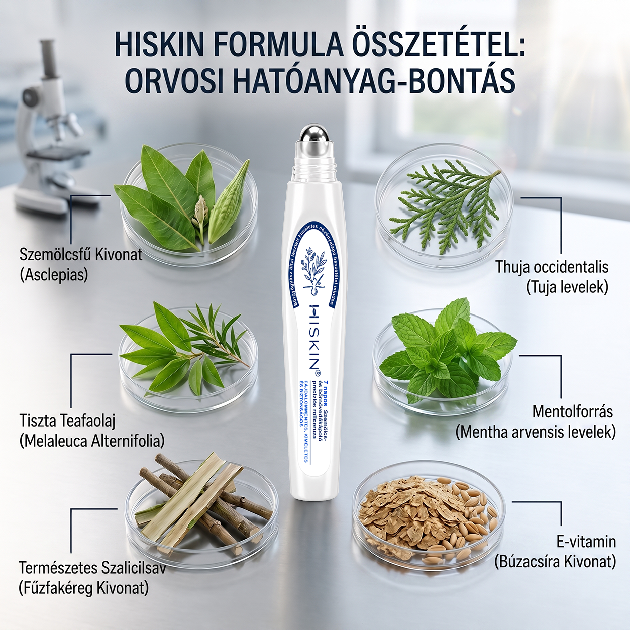 🌟Hivatalos Márkabolt | 🚢🚢 Hiskin® 7 napos Szemölcseltávolító Roll-on Ápoló Folyadék (Fájdalommentes rollerball technológia, hegek nélkül) 🐬