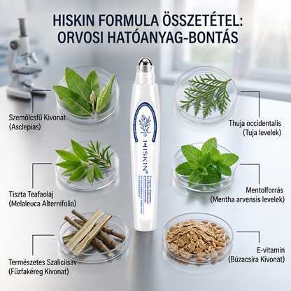 🌟Hivatalos Márkabolt | 🚢🚢 Hiskin® 7 napos Szemölcseltávolító Roll-on Ápoló Folyadék (Fájdalommentes rollerball technológia, hegek nélkül) 🐬