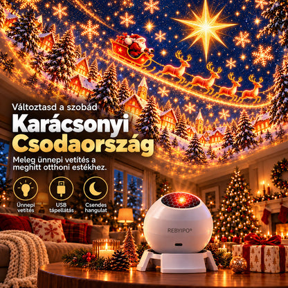 REBYIPO®🎅🎁 Varázslatos karácsonyi fények ✨ Gyújtsd fel az ünnep varázsát🎄